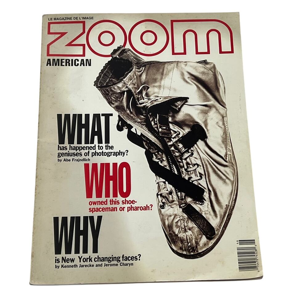 ZOOM American Magazine International Photography Vintage Photo Art Fashion Mag